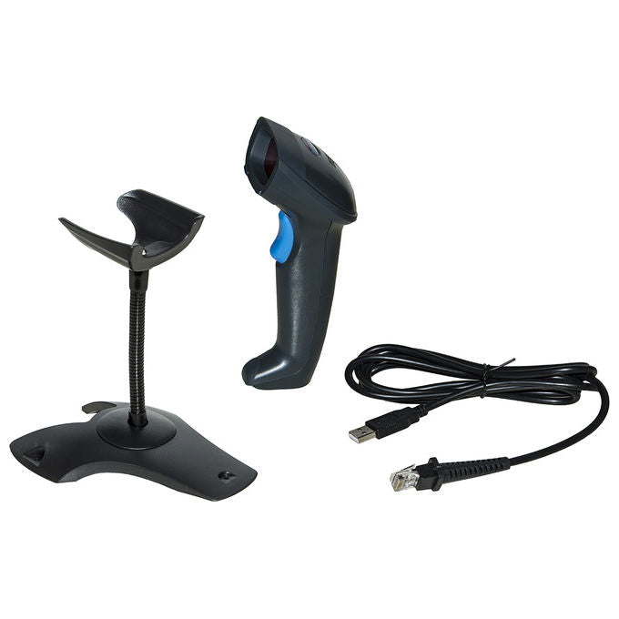 Link Lettore Codici a Barre Laser Usb con Supporto