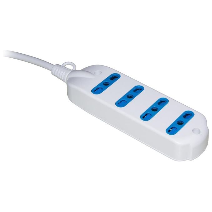 Link multipresa 4 prese 10-16 a tripolari - spina tripolare italiana 16a cavo 1,5 mt