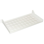 Link Ripiano per Armadio 19'' 1 Unita' Profondita' 200mm 2 Attacchi Frontali Grigio