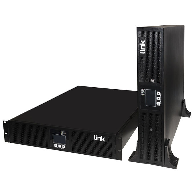 Link Gruppo di Continuita' Rack 19 1000VA 1000W Online Onda Sinusoidale con 4 Porte Iec con Slot Snmp