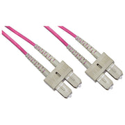 Link cavo fibra ottica sc a sc multimode duplex om4 50-125 mt.40