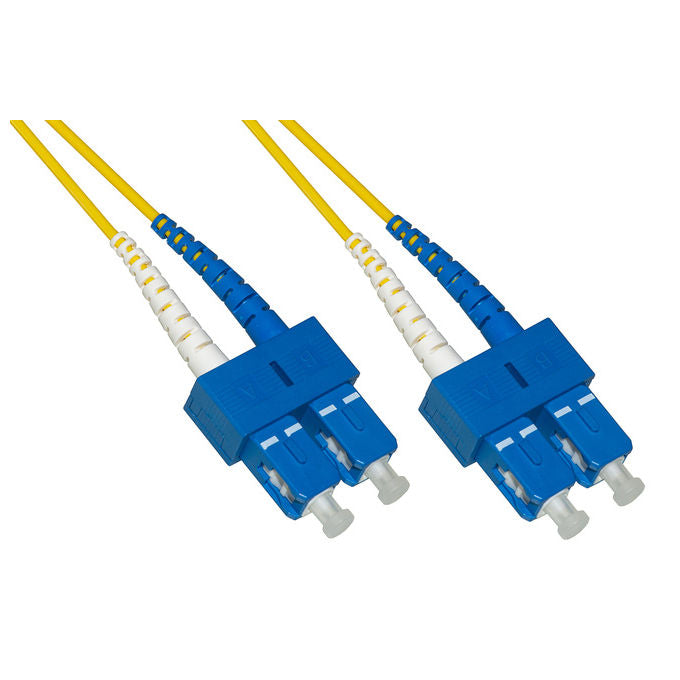 LINK cavo fibra ottica sc a sc singlemode duplex 9-125 mt 5 bending insensitive lszh