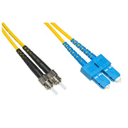 Link cavo fibra ottica sc a st singlemode duplex upc mt.1