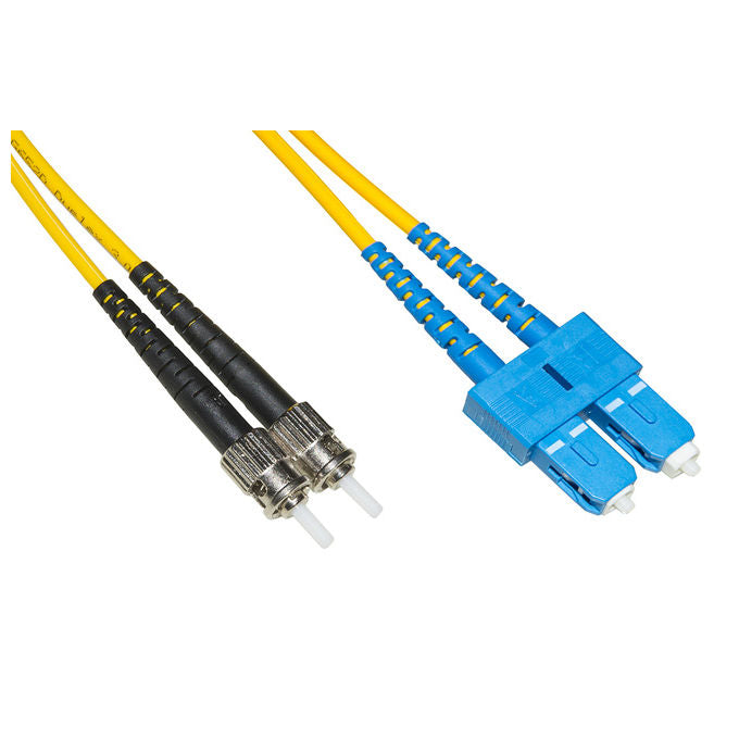 Link cavo fibra ottica sc a st singlemode duplex upc mt.2