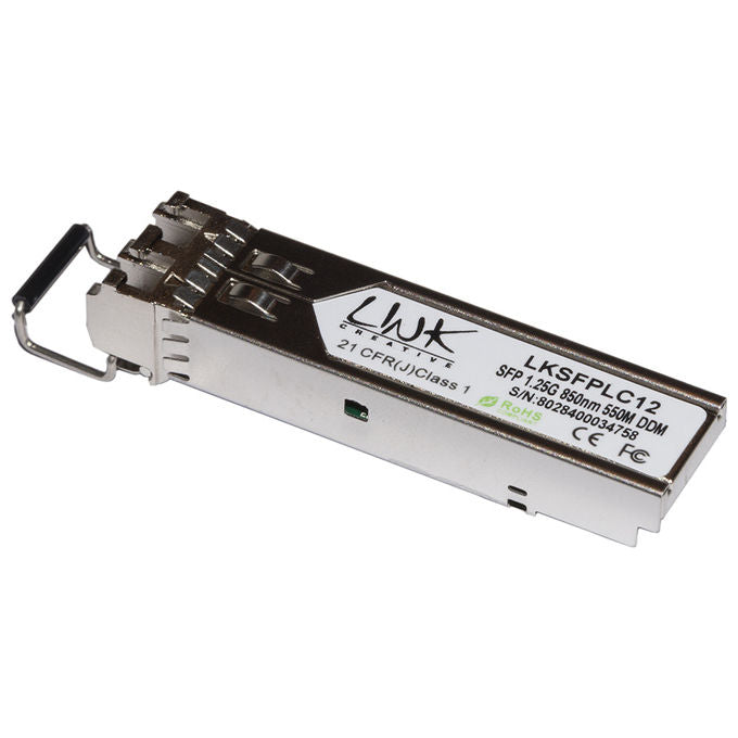 Link Modulo Minigbic (Sfp) Singlemode Lc Duplex 10gbps 1310nm 10 Km con Ddm per Uso su Huawey