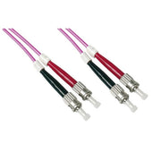 LINK cavo fibra ottica st a st multimode duplex om4 upc 50-125 mt.30