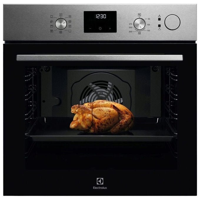 Electrolux forno da incasso SteamCrisp Serie 600, 72 litri, classe A, inox antimpronta, 60 cm, LOC3H44TX