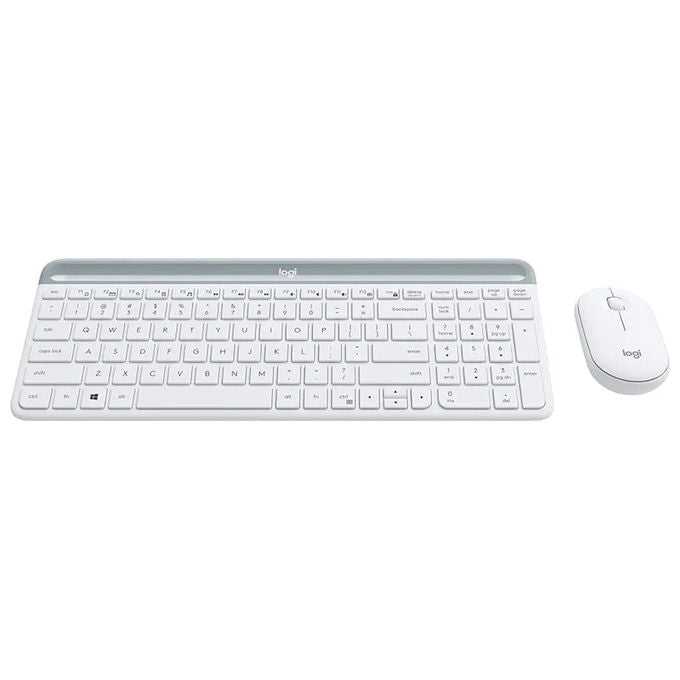 Logitech MK470 Slim Wireless Combo Tastiera Rf Wireless Italiano Bianco