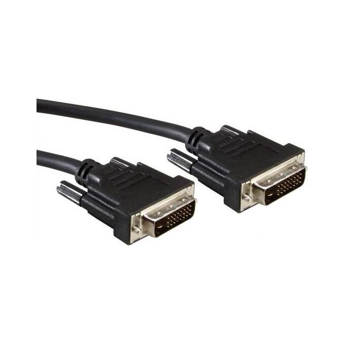 Link cavo dvi-d 24+1 per monitor maschio-maschio dual link mt. 3