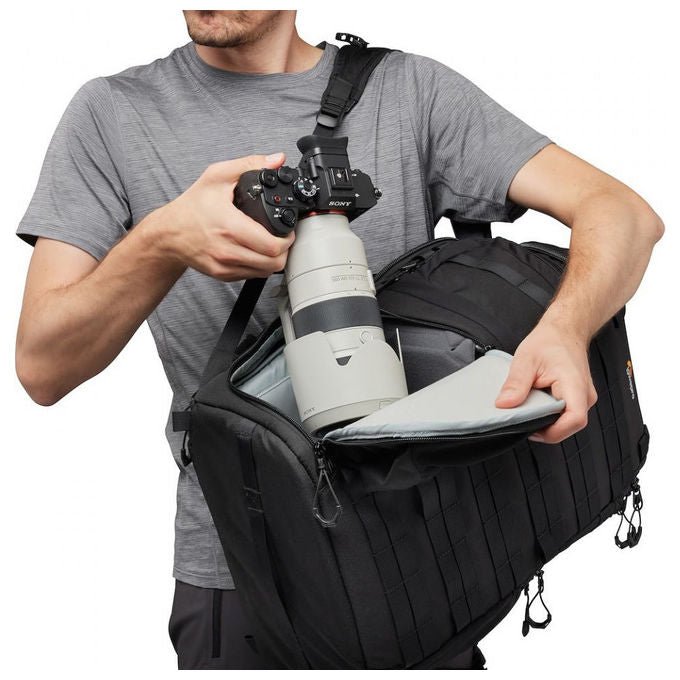 Lowepro BP-450 AW III Zaino Fotografico Professionale per Reflex DSLR Mirrorless Droni 28L Nero