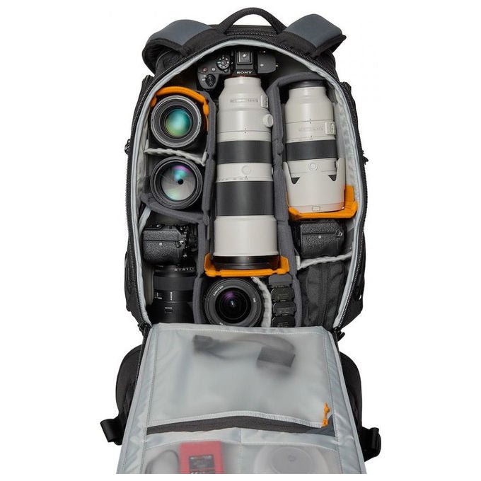 Lowepro BP-450 AW III Zaino Fotografico Professionale per Reflex DSLR Mirrorless Droni 28L Nero