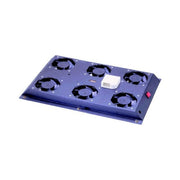 Digitus Kit 6 Ventole Con Termostato, 19.8 Metri  Cubi Circolazione D'Aria Nero Ral 9005