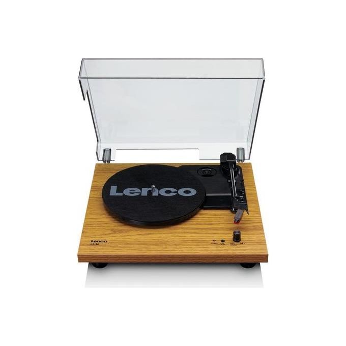 Lenco Giradischi Ls-10 3 Velocita' Diffusore Stereo con Coperchio Wood