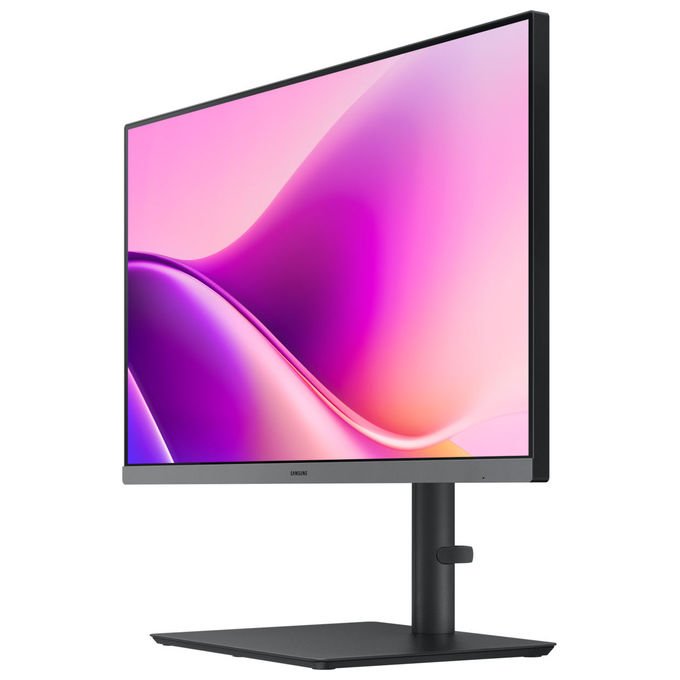 Samsung S24F434UAU Monitor 24'' Full HD LCD IPS 1920 x 1080 pixel 100 Hz USB Type-C 90 W colore Nero