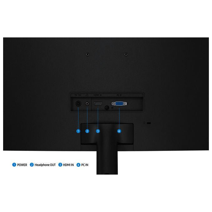 Samsung LS27D390GAUXEN S27D390GAU Monitor Curvo 27'' Full HD 1920 x 1080 Pixel 100 Hz 4 ms colore Nero