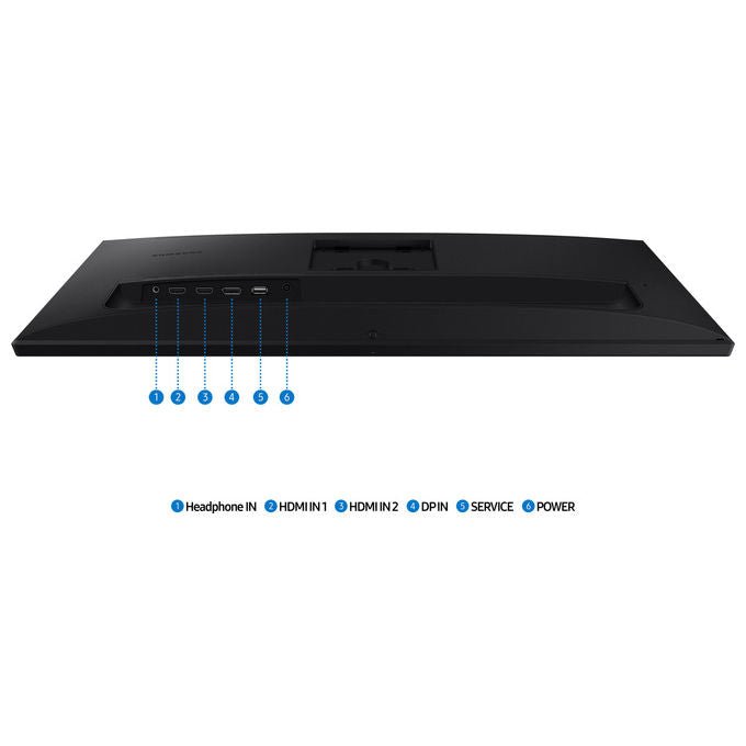 Samsung LS27F610EAUXEN S61F Monitor PC 27'' 2560 x 1440 Pixel Quad HD IPS 100 Hz 5 ms colore Nero