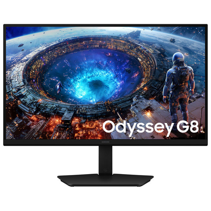Samsung LS27HG806EFXEN Odyssey G8 Monitor Gaming 27'' 5K 5120 x 2880 Pixel 360 Hz IPS HDR10+ Nero