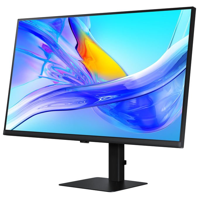 Samsung LS32D800UBUXEN S80UD Monitor PC 32'' 3840 x 2160 Pixel 4K UHD IPS HDR10 USB-C Hub KVM 90W colore Nero