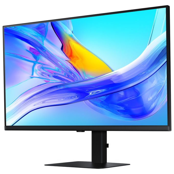 Samsung LS32D800UBUXEN S80UD Monitor PC 32'' 3840 x 2160 Pixel 4K UHD IPS HDR10 USB-C Hub KVM 90W colore Nero