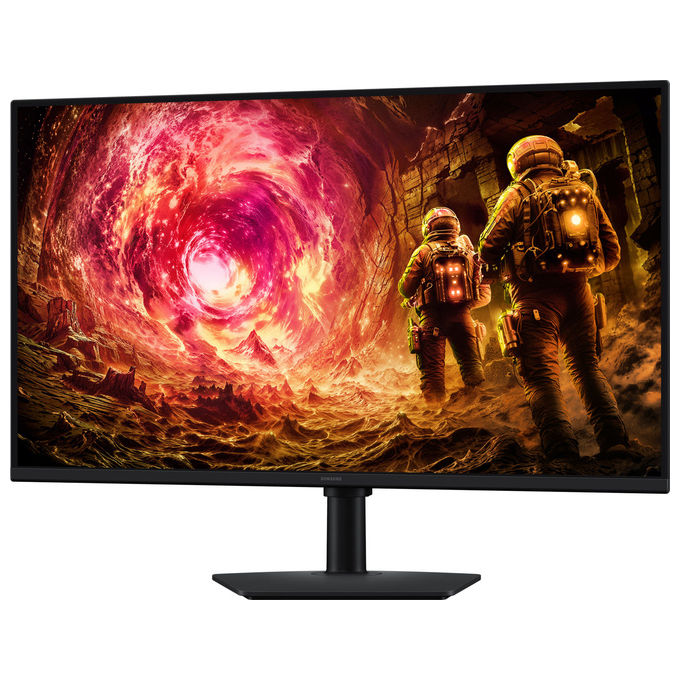 Samsung LS32FG502EUXEN Monitor PC 32'' Quad HD 2560 x 1440 Pixel 180 Hz 1 ms G-SYNC FreeSync colore Nero