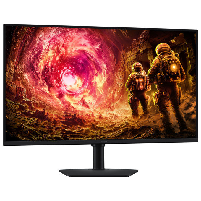 Samsung LS32FG502EUXEN Monitor PC 32'' Quad HD 2560 x 1440 Pixel 180 Hz 1 ms G-SYNC FreeSync colore Nero