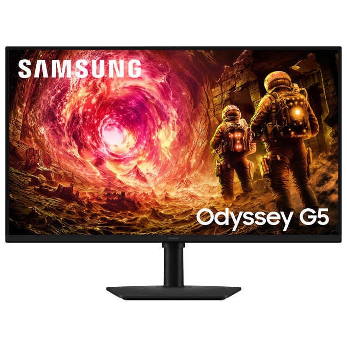 Samsung LS32FG502EUXEN Monitor PC 32'' Quad HD 2560 x 1440 Pixel 180 Hz 1 ms G-SYNC FreeSync colore Nero
