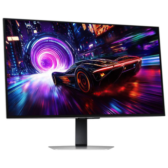 Samsung S32FG814SU Monitor 32'' 3840 x 2160 Pixel 4K Ultra HD OLED con AMD FreeSync e tempo di risposta 0,03 ms colore Argento