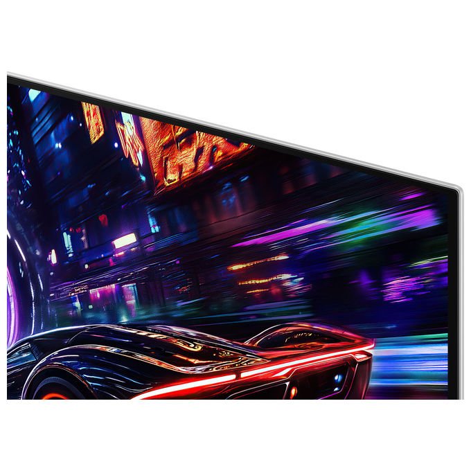 Samsung S32FG814SU Monitor 32'' 3840 x 2160 Pixel 4K Ultra HD OLED con AMD FreeSync e tempo di risposta 0,03 ms colore Argento