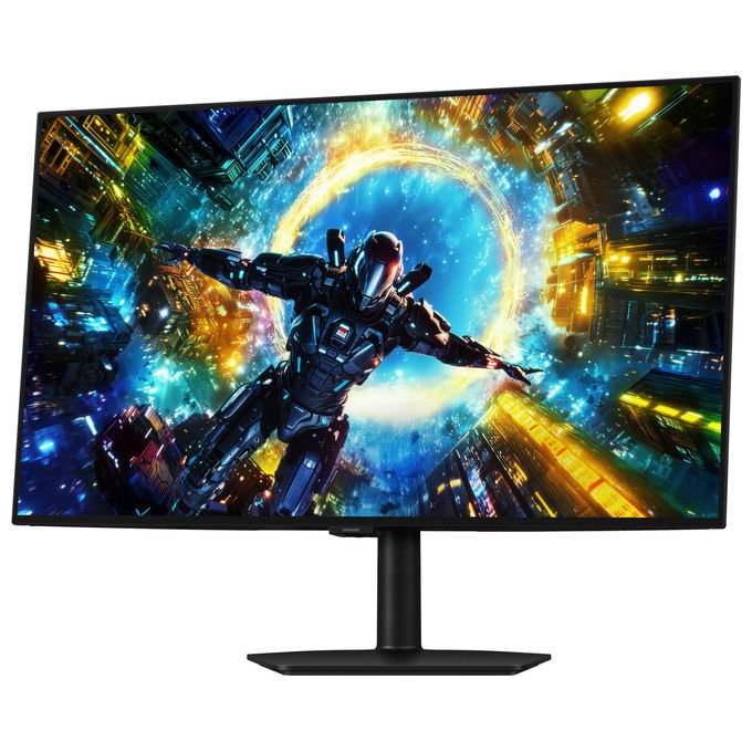 Samsung LS32HG732SUXEN G73SH Monitor Gaming OLED 4K UHD 3840x2160 330 Hz 0,03 ms colore Nero