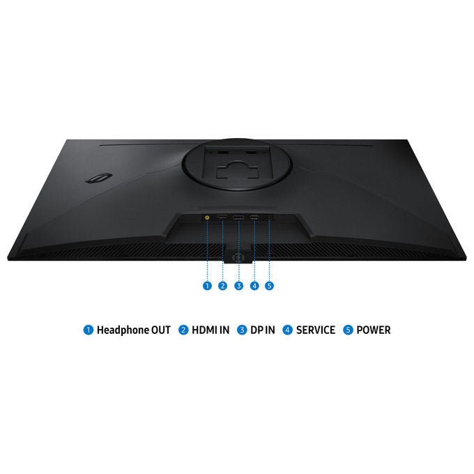 Samsung LS32HG732SUXEN G73SH Monitor Gaming OLED 4K UHD 3840x2160 330 Hz 0,03 ms colore Nero