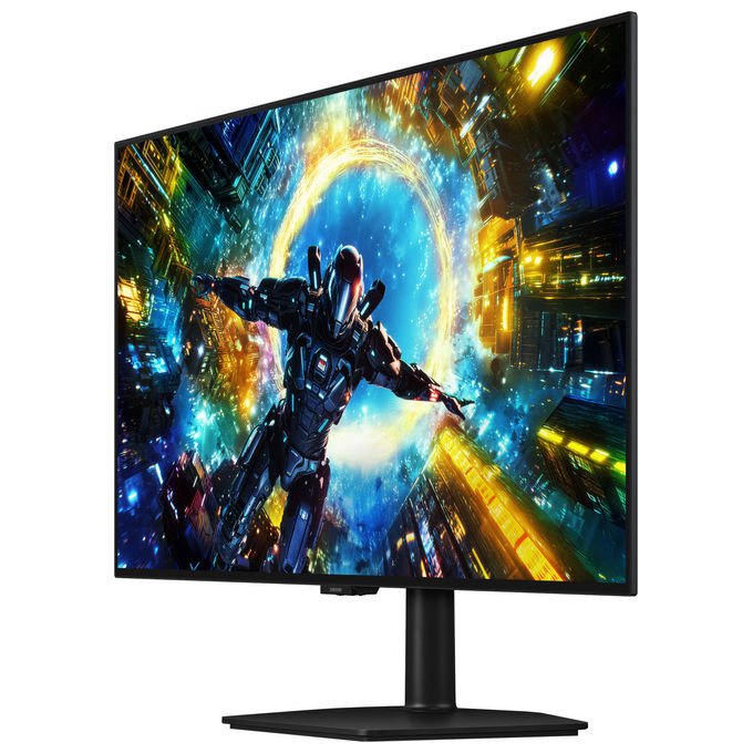 Samsung LS32HG732SUXEN G73SH Monitor Gaming OLED 4K UHD 3840x2160 330 Hz 0,03 ms colore Nero