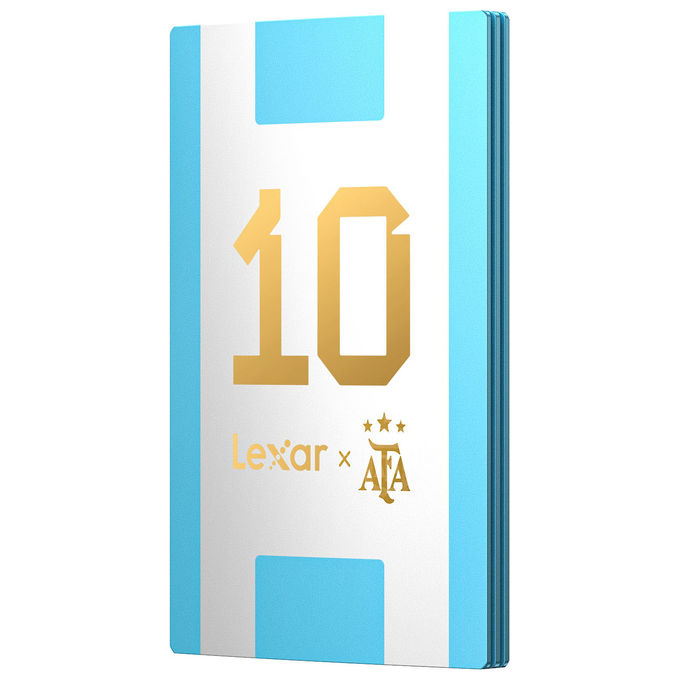 Lexar LSL500X001T-RNXNG SL500 SSD Portatile 1TB USB 3.2 Gen2x2 fino a 2000 MB-s Lettura colore Nero