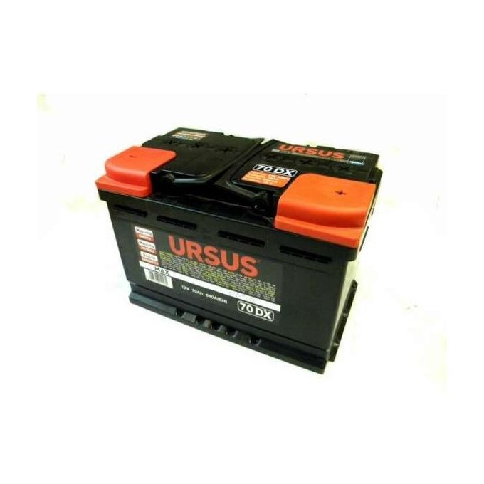 Ursus Batteria Auto 72 Ampere 12V 72AH 720A ( EN ) - TECNOLOGIA EFB