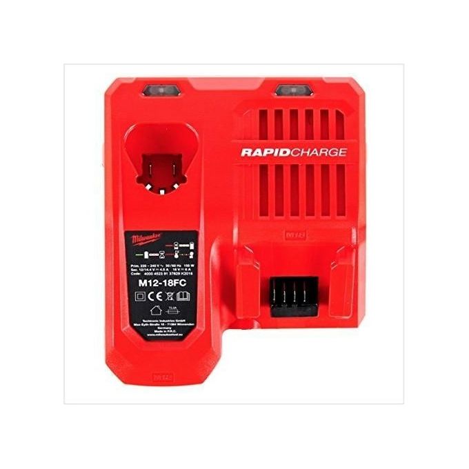 Milwaukee Rapid M12-18Fc Caricabatterie 12V