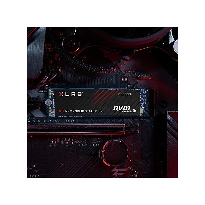 PNY XLR8 CS3030 M.2 NVMe SSD Interno 2TB - Velocita' di lettura fino a 3.500 MB-s, Velocita' di scrittura fino a 3.000 MB-s