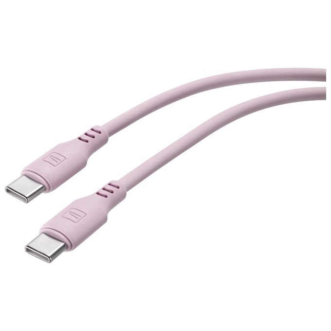 Tucano MA-ONEPOWKIT-PK ONE POWER KIT Caricabatterie GaN 35W con Cavo USB-C 60W 2m colore Rosa