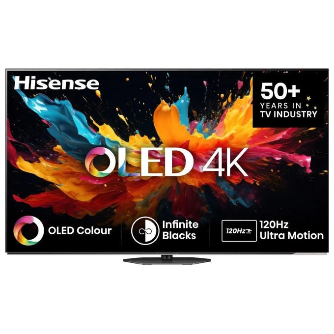 Hisense 65A85N, tv oled 65 pollici, 4K UHD 120Hz, Dolby Vision IQ, HDR10+, Dolby Atmos, Game Mode PRO, VIDAA