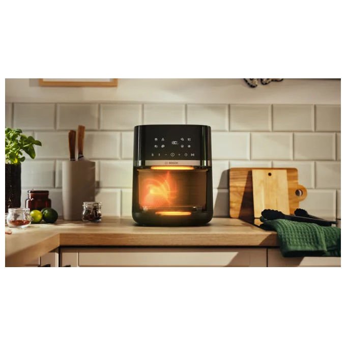 Bosch MAFS2462B Friggitrice ad aria 6.1 L 2050 W 9 programmi Touch Control colore Nero
