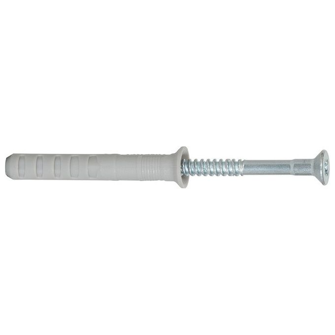 Tassello A Percussione N 6X60-30 S Con Vite A Chiodo (100 Pz.)