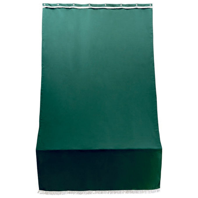 Tenda Sole Per Porta Con Anelli Verde Unito L. 140 H. 300