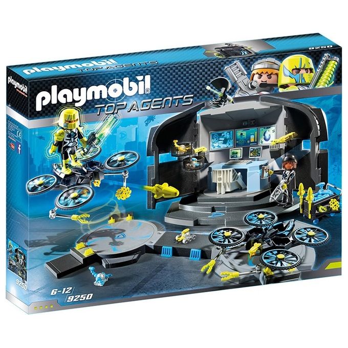 Playmobil Centro Comando Del Dr. Drone