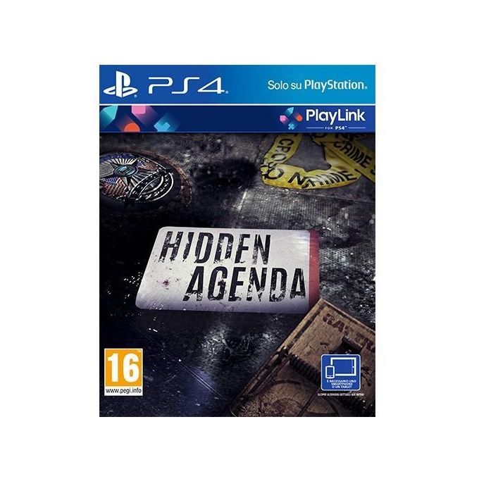 Hidden Agenda PS4 Playstation 4