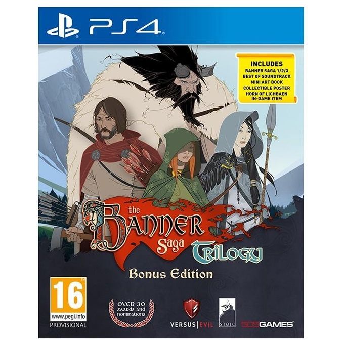 The Banner Saga Trilogy Edizione Bonus PS4 Playstation 4