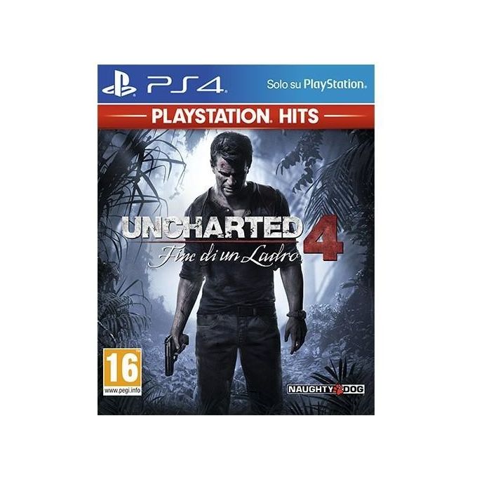 Uncharted 4: Fine Di Un Ladro PS Hits PS4 Playstation 4