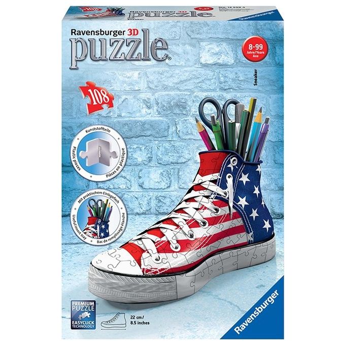Ravensburger: Sneaker 3D Portapenne 108 pz