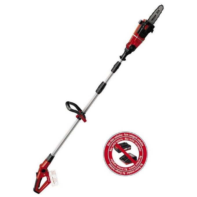 Einhell Svettatoio A Batteria Ge-LC 18 Li T-Solo Per Taglio Rami E Siepi Alte Regolabile E Con Ingranaggi Di Metallo