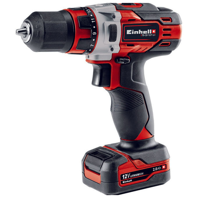 Einhell Trapano Avvitatore A Batteriate-Cd 12-1 Li (1X2,0 Ah)