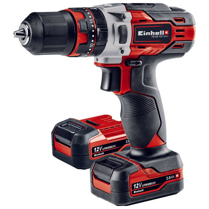 Einhell Trapano A Percussione A Batteria Te-Cd 12 Li-I