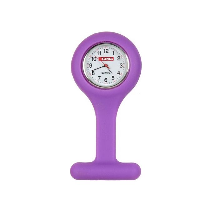 Orologio Per Infermieri - Rotondo - Viola 1 pz.
