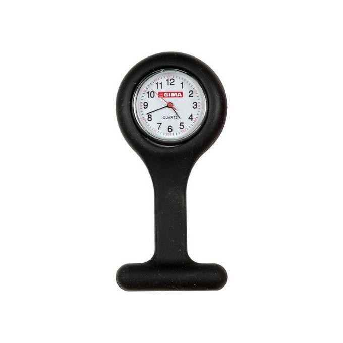 Orologio Per Infermieri - Rotondo - Nero 1 pz.